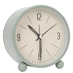 Blusaryme Analog Alarm Clock 4 Inch Super Silent Non Ticking, Battery Operated Small Clock with photo Blusaryme Analog Alarm Clock 4 Inch Super Silent Non Ticking, Battery Operated Small Clock with