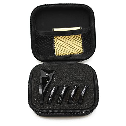 ORPHEK LENS – Kit for Smartphones – 4 Included: Macro, CPL 37mm Polarized, 15,000k Orange, 20,000k Yellow – For ALL smartphone models: iphone, samsung, huawei, google pixel, tablets and more! - Image 4
