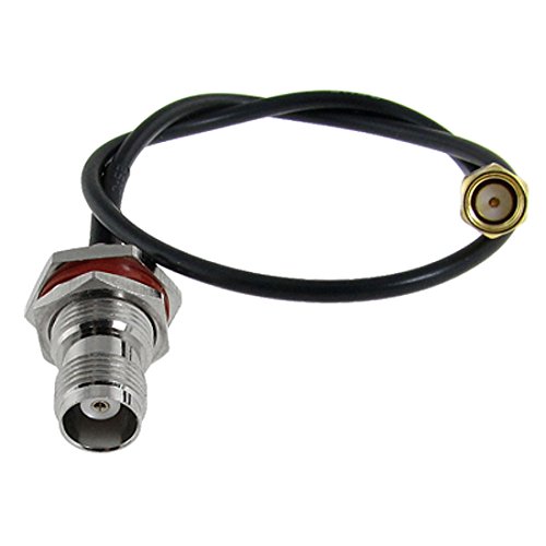 Adaptador SMA macho a TNC hembra 13 pulgadas miniatura 1
