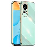 EASSGU [Telaio Elettrolitico Custodia per HUAWEI Nova 13 (6.7" Inches) Cover Protettiva in Morbido Silicone TPU - Verde