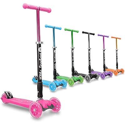 light up scooter 2 wheel