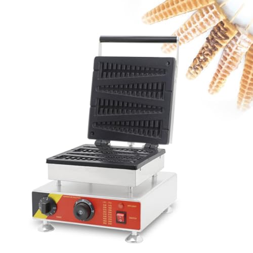 Image of LPLYAA Generic Commercial Use Nonstick Electric Belgian Waffle On A Stick Lolly Waffle Machine Baker Maker Iron