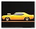 1967 Chevy Camaro Poster Street Rod Vintage Car Art Print Poster (16x20)