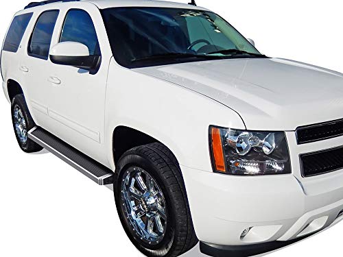 Estribos Running Board 6" Silver para Chevy Tahoe Y GMC Yukon miniatura 6
