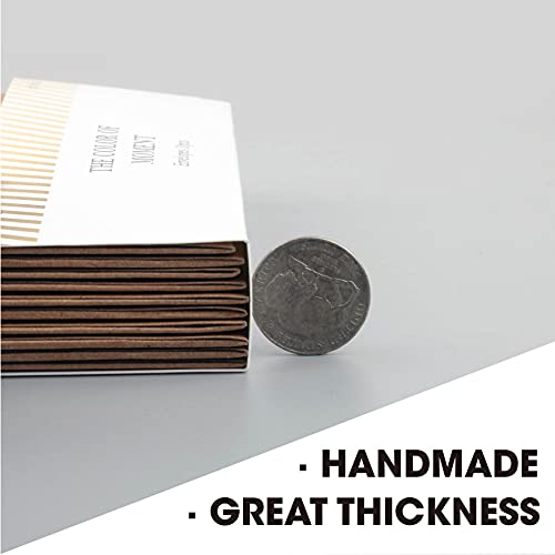 Desecraft 250Gsm 10Pcs 6"X6" Square Small Vintage Brown Kraft Paper String Business Cute Vintage Envelopes Button And String Tie Closure Clasp For Gift Card Holder Storing Tip Invitations #TOP2