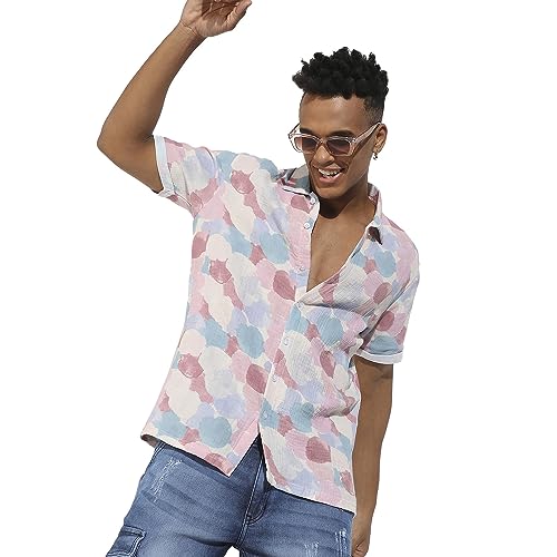 Image of Campus Sutra Men's Regular Fit Shirt