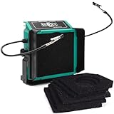 YIHUA 948DQ-I Solder Fume Extractor Fan Solder Smoke Absorber Remover Tiltable Angle with Flexible Helping Hands 8 Extra Fan Filters for Soldering Wood Burning and more