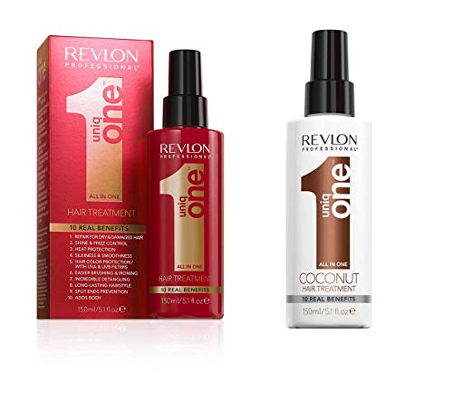 Revlon UniqONE Professional Hair Treatment - 150ml + Uniq One Coconut Hair Treatment 150ml
