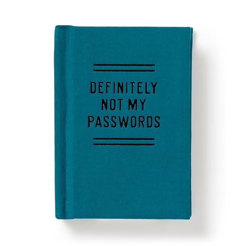 Brass Monkey Tiny Password Diary - Tiny Pocket Sized Journal For Remembering Passwords And Other Secret Information