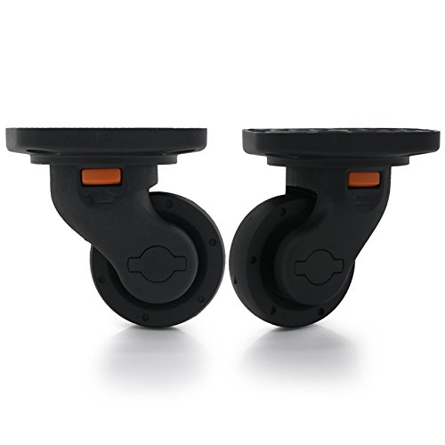 Couple of Mute Replacement Luggage Suitcase Wheels Multi-Size Swivel Wheels (W054)