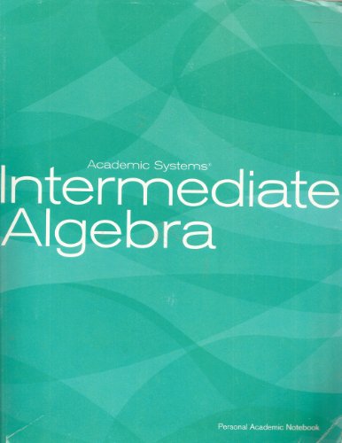 Intermediate Algebra 0741913658 Book Cover