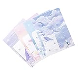 ROMISBABA 4sätze Schreibpapier-set Mit Umschlägen Briefpapier Im Frischen Stil...