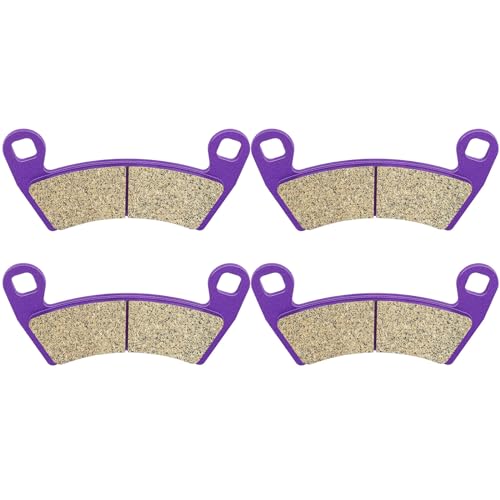 ECCPP Front Brake Pads for Polaris RZR XP 1000 EPS 2022-2014 & 2014-2021 RZR 1000 XP 4 Except Premium Edition (FA452 Carbon Fiber)