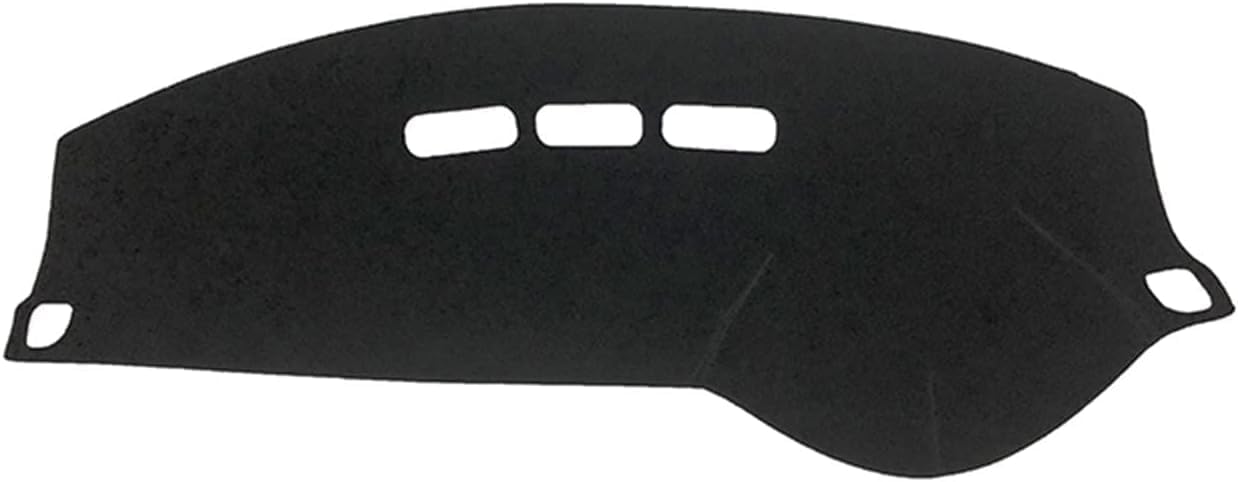 Alfombrilla salpicadero para Peugeot 208 2012-2019 con visera protectora negra