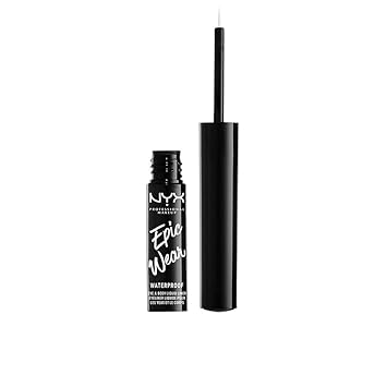 NYX PROFESSIONAL MAKEUP Epic Wear Liquid Liner, Long-Lasting Waterproof Eyeliner - White