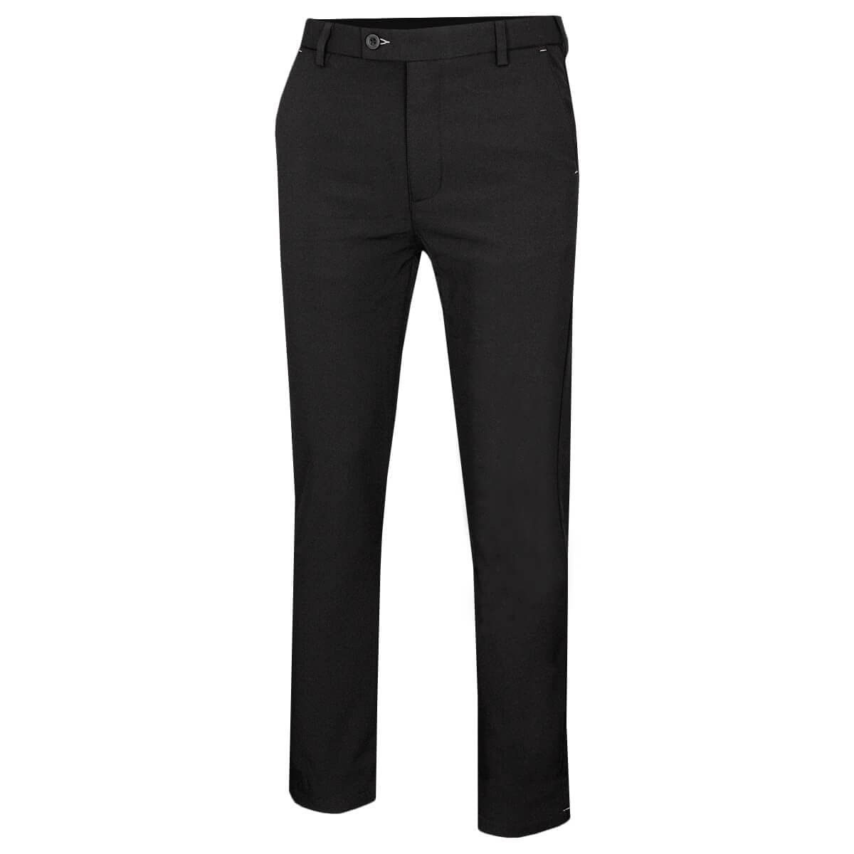 Island GREEN Essentials Men's All Weather Bonded Fleece Lined Trousers, Black, 38W/31L