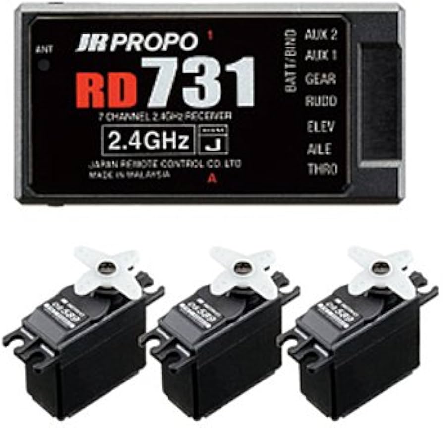 DSMJ 7ch 受信機 RD735 JR DSMJ 7ch 受信機 RD735 JR - メルカリ