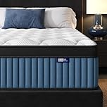 BedStory Firm Queen Mattress, 12 Inch Upgraded Deep Sleep Hybrid Mattress with Extra Lumbar Support, Queen Bed in a Box for Spine Alignment ＆ Pressure Relief, CertiPUR-US Certified, 365-Night Trial