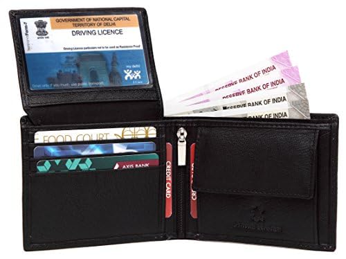 Image of WildHorn customised Wallet Gifts for Men | Personalized Leather Wallet for Mens with Name /Logo Printed I Unique Gift for Men Boy Love Husband Employees Clients