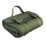 NEWSNOW Roll Up Shooting Mat, Outdoor Shooting Mat for Range, Shooting Gear Tactical Training Shooting Pad Shooters Mat Non-Slip Durable Shooting Rest, Hunting Accessories (Green)