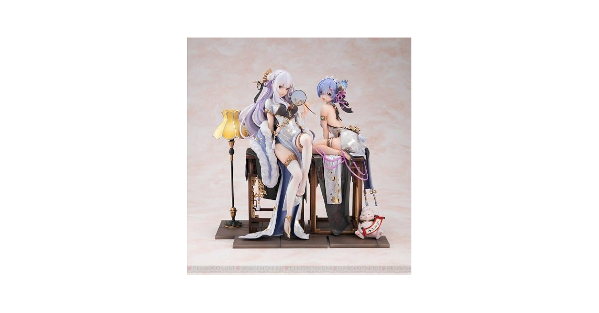 KADOKAWA Re:ゼロ リゼロ レム エミリア 優雅美人 ver. セット Re:ゼロから始める異世界生活』より、エミリア優雅美人2024新春