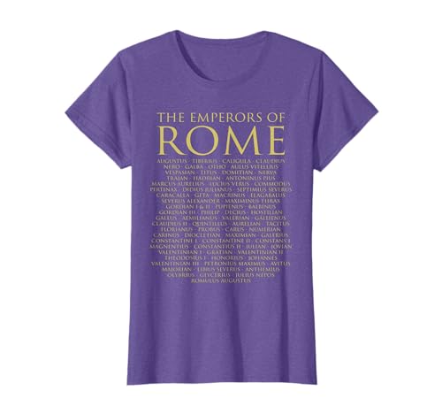 The Emperors of Rome Ancient Roman History T-Shirt