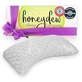 Honeydew Essence Side Pillow- The Ultimate Luxury Neck Pillow- Fully Adjustable Support for Neck Pain Relief- Made in USA- Enhanced, Hypoallergenic Patented Cooling Pillow Fill - Queen (Pack of 1)