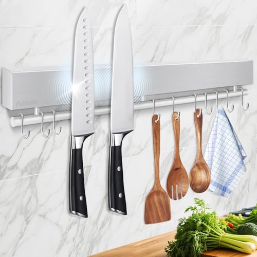 17 Inch Magnetic Knife Holder for Wall - Stainless...