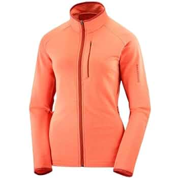 【新品】サロモン ミドルレイヤージャケット　レディースM Amazon.co.jp: サロモン SALOMON ESSENTIAL LIGHTWARM 女性用