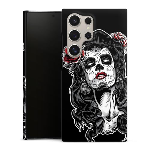 Coque Samsung Galaxy S24 Ultra DeinDesign motif tête de mort Día de Los Muertos