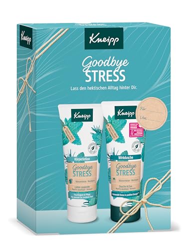 Kneipp Geschenkset Goodbye Stress - Enthält 1x Wirkdusche & 1x Bodylotion...