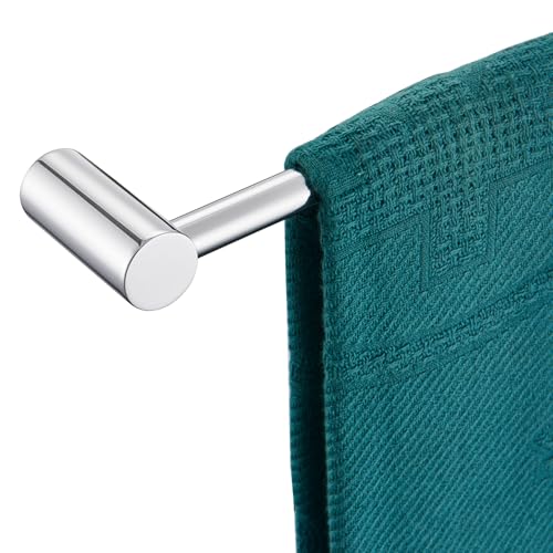 Image of KOKOSIRI Towel Rack Chrome 24-Inch Towel Bar for Bathroom Wall Mount Single Rod Bathroom Lavatory Accessories Polished Stainless Steel, B4007CH-L24