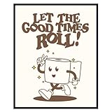 Fun Bathroom Decor - Humorous Bathroom Decor, Bath Prints, funny Restroom Signs, Half Bath Decoration, Washroom, Powder room Poster 8x10, Restroom Picture, Chic Powder room Picture