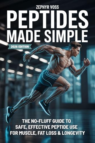 Peptides Made Simple: The No-Fluff Guide to Safe, Effective Peptide Use for Muscle, Fat Loss & Longevity