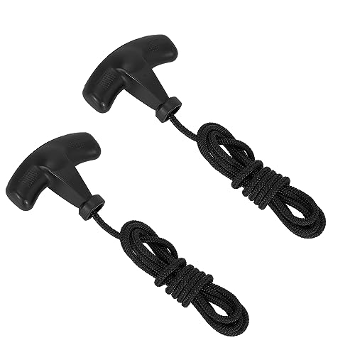 RUTU 2 Set Pull Cord 4.9 ft with Recoil Starter Handle-Increase The Inlaid Structure, and The Rope is not Easy to Slip Away,Fit for Honda GX160 GX200 GX240 GX270 GX340 GX390 Pull Starter