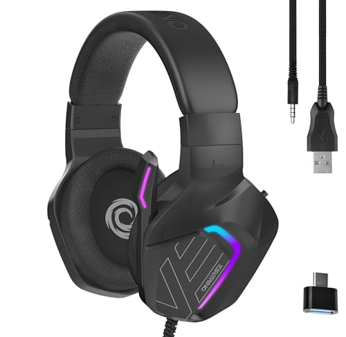 Oniverse Gaming-Headset Schwarz