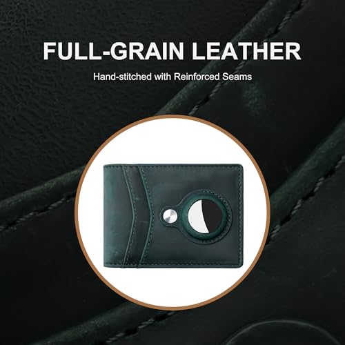 Image of Suncat Slim Airtag Wallet for Men Card Holder RFID Wallet with Money Clip