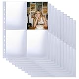 Large application : les pochettes pour cartes postales conviennent à tous les types de photos, des photos de famille aux photos artistiques. Il est pratique pour la classification et l'organisation quotidiennes et répond à vos besoins de stockage d'un grand nombre de photos. Cadeau idéal pour vos amis, votre famille et vos collègues.