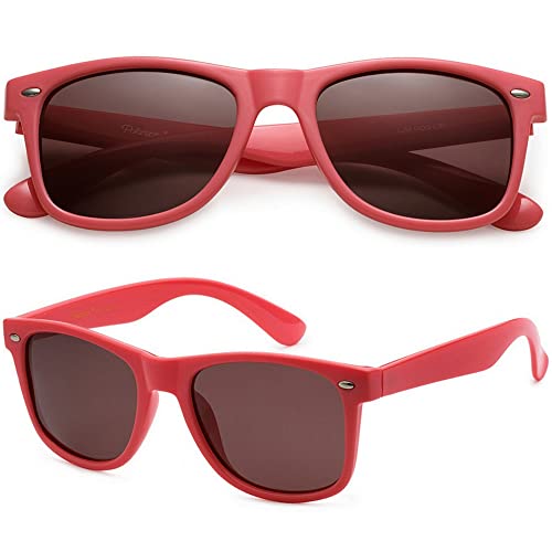 Image of PolarSpex Polarized Sunglasses for Men and Women | UV Protection, Durable Lightweight Frame, Retro Style, Felt Carrying Case, Clear Vision for Driving, Fishing & Everyday Wear.