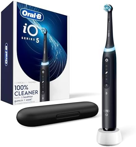 Oral-B Rechargeable Electric Toothbrush, iO5 Customizable Clean, ...