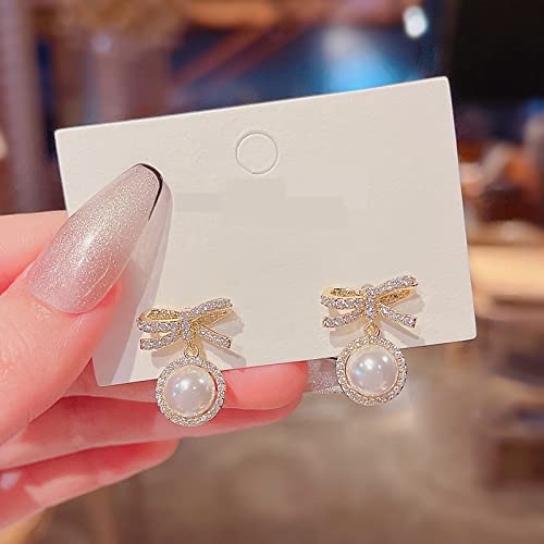 Boucles d'oreilles argent 925 sous forme de cadeau idéal avec perles - 4