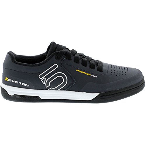 Five Ten Men's Freerider Pro Mountain Bike Shoe, Night Navy/Cloud White/Collegiate Gold - 10.5