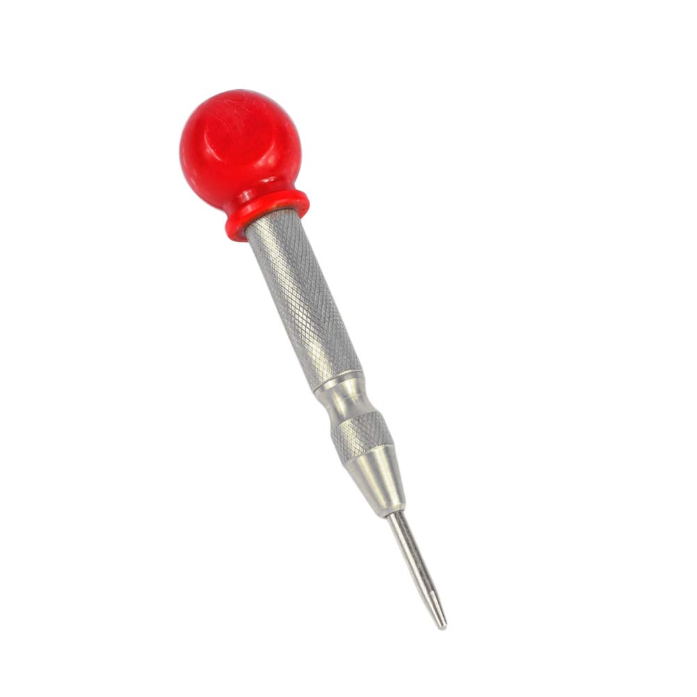 Buy Yardwe HSS Automatic Spring Loaded Center Punch Tool High Hardness