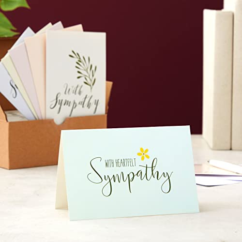 Best Paper Greetings 48-Pack Of Assorted Sympathy Cards With Envelopes Included Featuring Floral Designs Sympathy - Pastel Floral #TOP2