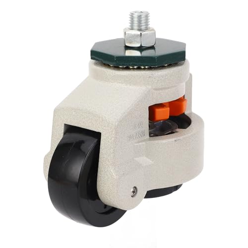 Nivellement de meuble instable grâce à la roue à tige filetée 75mm pour usage industriel