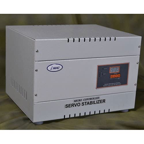 IMAC 4 KVA Single Phase Servo Voltage Stabilizer For Home and Industrial Use