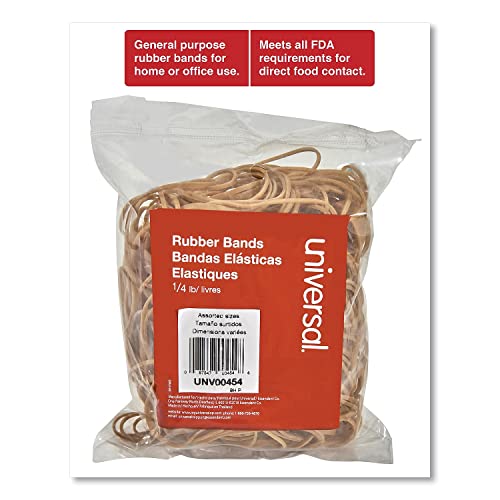 Universal UNV00454 00454 Rubberbands, Assorted Sizes thumb #2