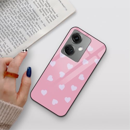 Image of COLORflow Back Cover Compatible with OnePlus Nord CE 3 5G | Heart Celestial Color Customized | Shockproof TPU Bumper with Camera Protection Back Cover Compatible with OnePlus Nord CE 3 5G