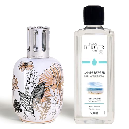 Maison Berger Porcelain White Vegetale Set