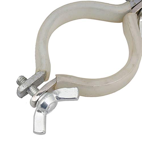 Yibuy 6.02Inch Silver Clarinet Clamp-On Holder Lyre Sheet Clip Holder Musical Part #TOP4
